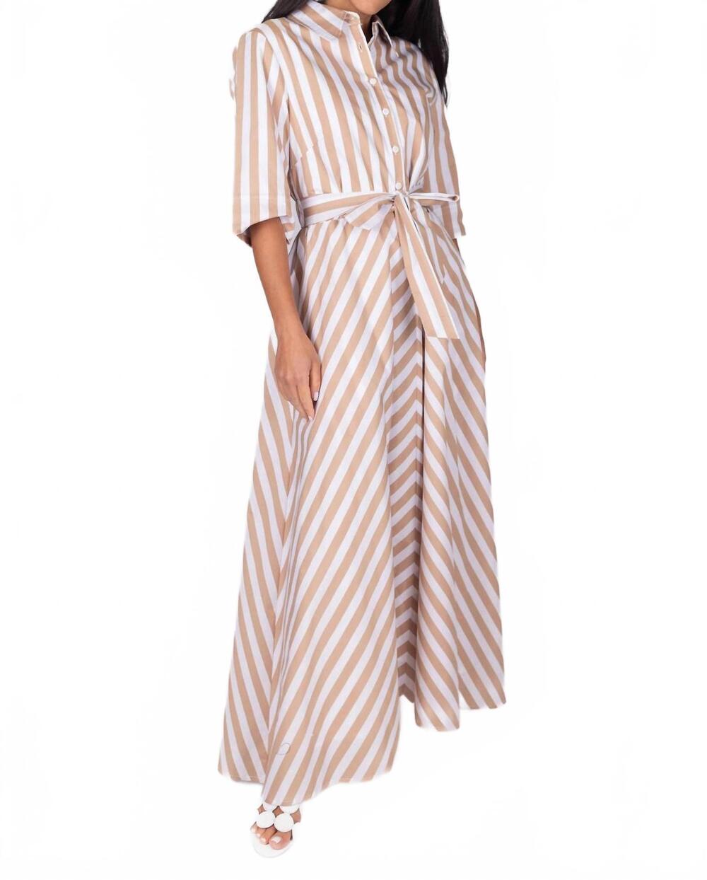 NEW YAKIRA BELLA anika dress in khaki